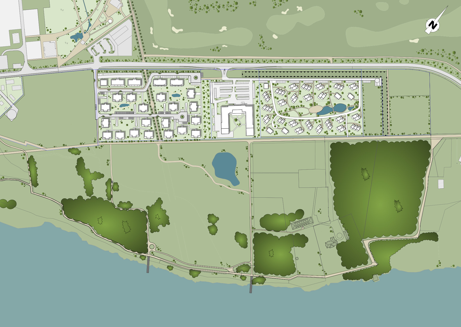 Palais am Meer Lageplan Übersicht